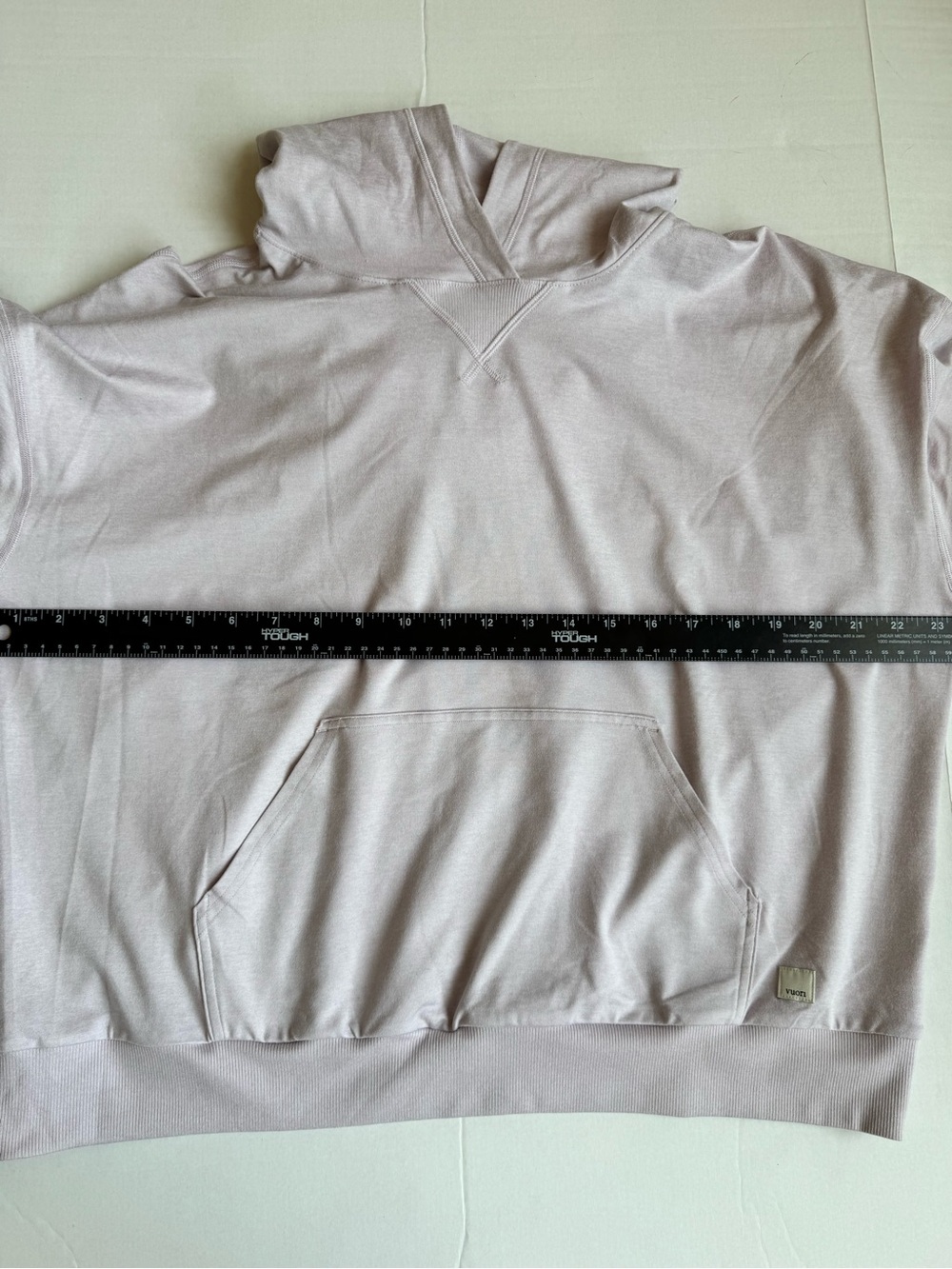 Vuori Halo Modern Pullover Hoodie Pale Lavender Large - Picture 8 of 10